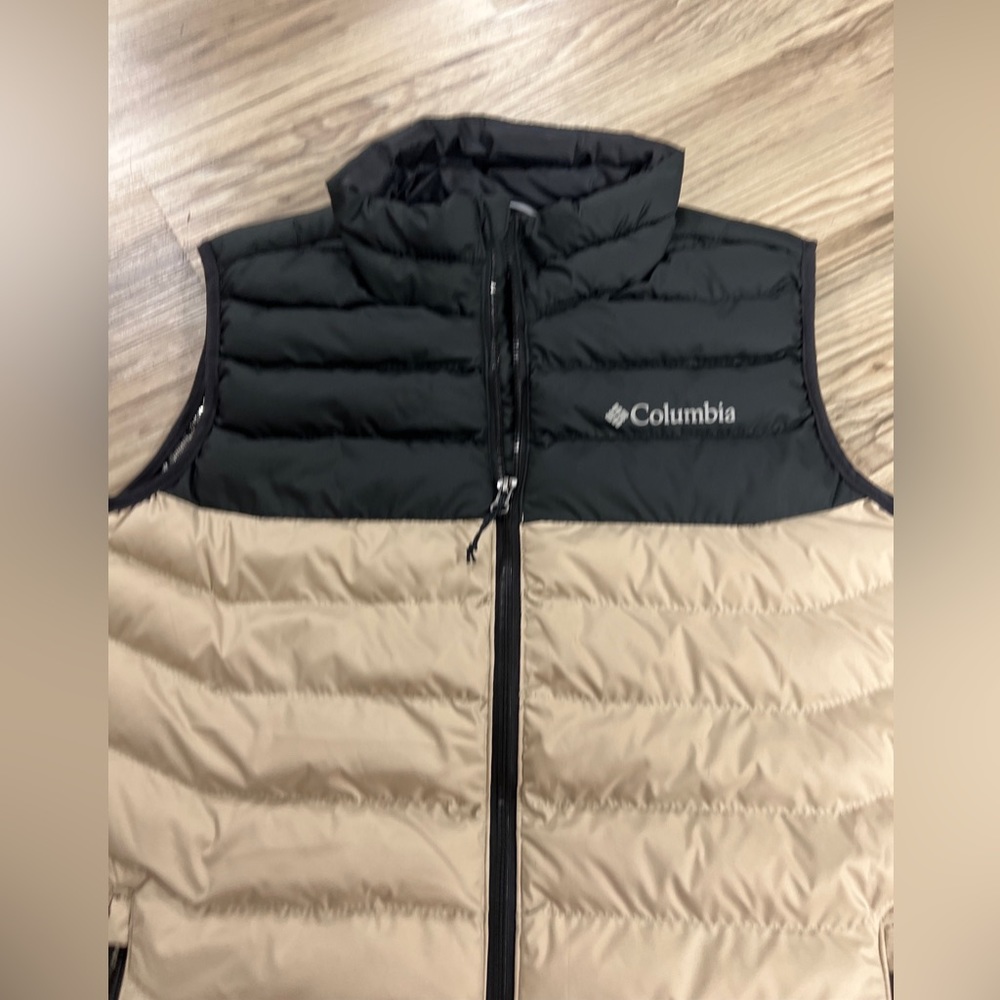 Columbia Omni-Heat Powder Lite Insulated Vest Full Zip Men's Small WO0847-271 - Picture 5 of 8